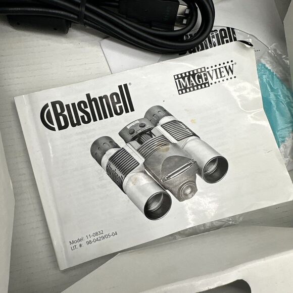 Bushnell Binocular And Digital Camera 8 x 30 2.1MP Model 11-0832 Charger include - Picture 4 of 9